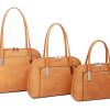 A Trio of Bags Set Tan