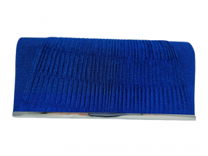 Alternative view of Glitzy Design Clutch Bag Blue