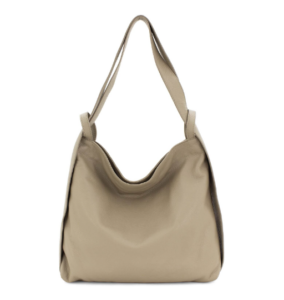 Italian Leather High Quality Large Leather Convertible Backpack -Ultimati Dark Beige