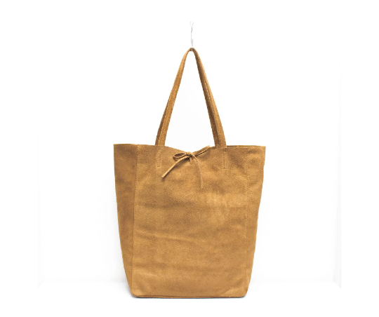leather shopper bag (tote shopper bag)