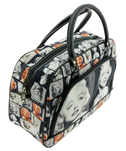 Alternative view of Swolit Marilyn Monroe Memorabilia All over print Overnight bag/Holdall Bag