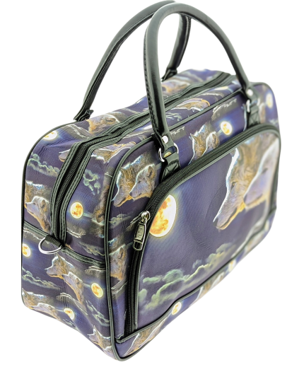 Alternative view of Swolit Wolves All over print Overnight bag/Holdall Bag