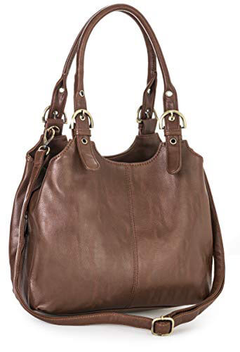 Classic Mattea Soft Handbag - Brown