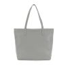 Leather Shopper with Zip Bag