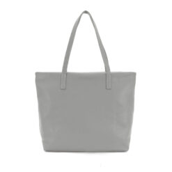 Leather Shopper with Zip Bag