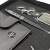 Elite Genuine Leather Audi Wallet, Key Fob, Pen & Cuff links Boxed Gift Set Gift Boxed