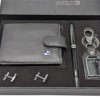 Elite Genuine Leather BMW M Sport Wallet, Key Fob, Pen Boxed Gift Set Gift Boxed VERY LOW STOCK