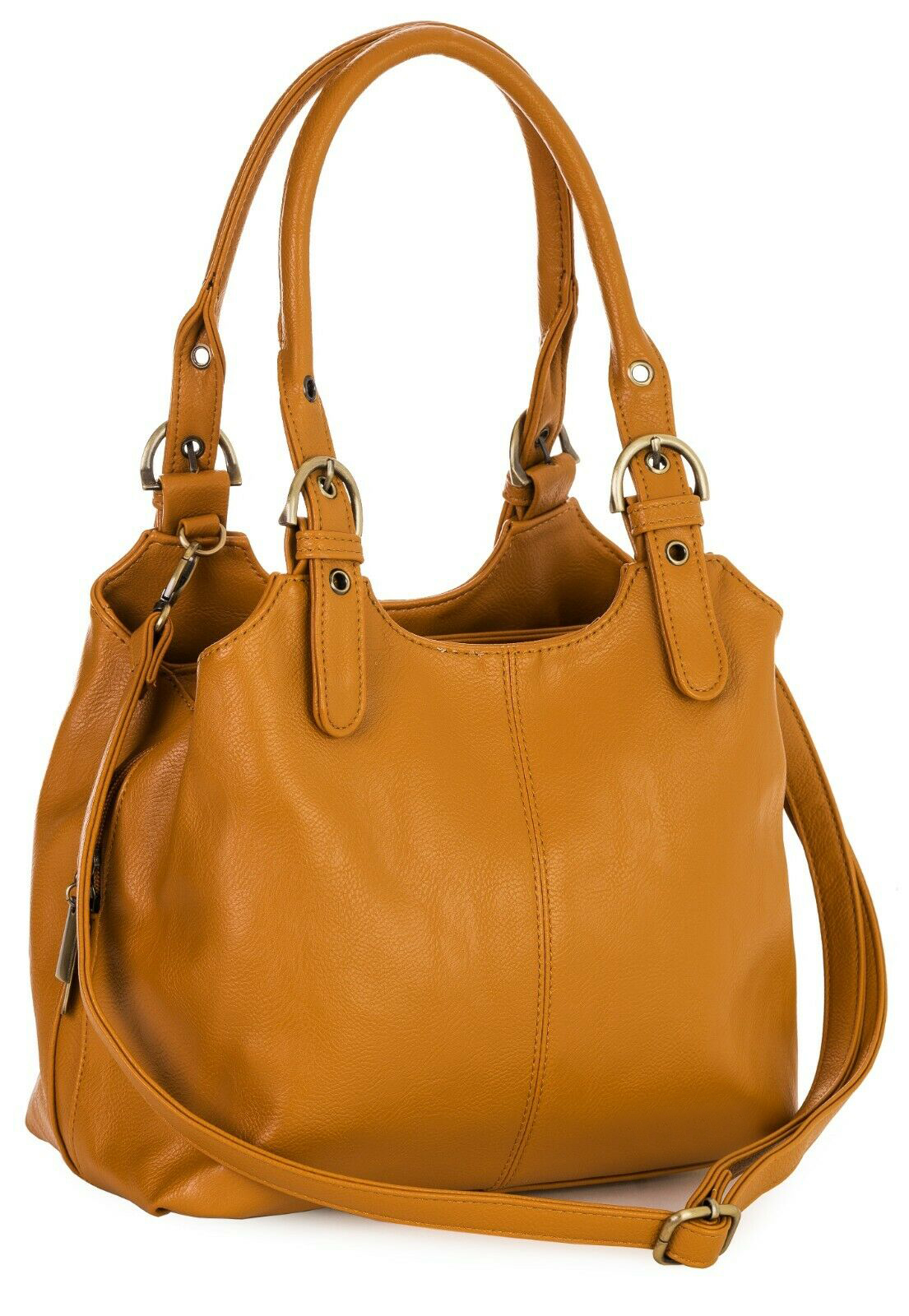 Classic Mattea Soft Handbag - Orange