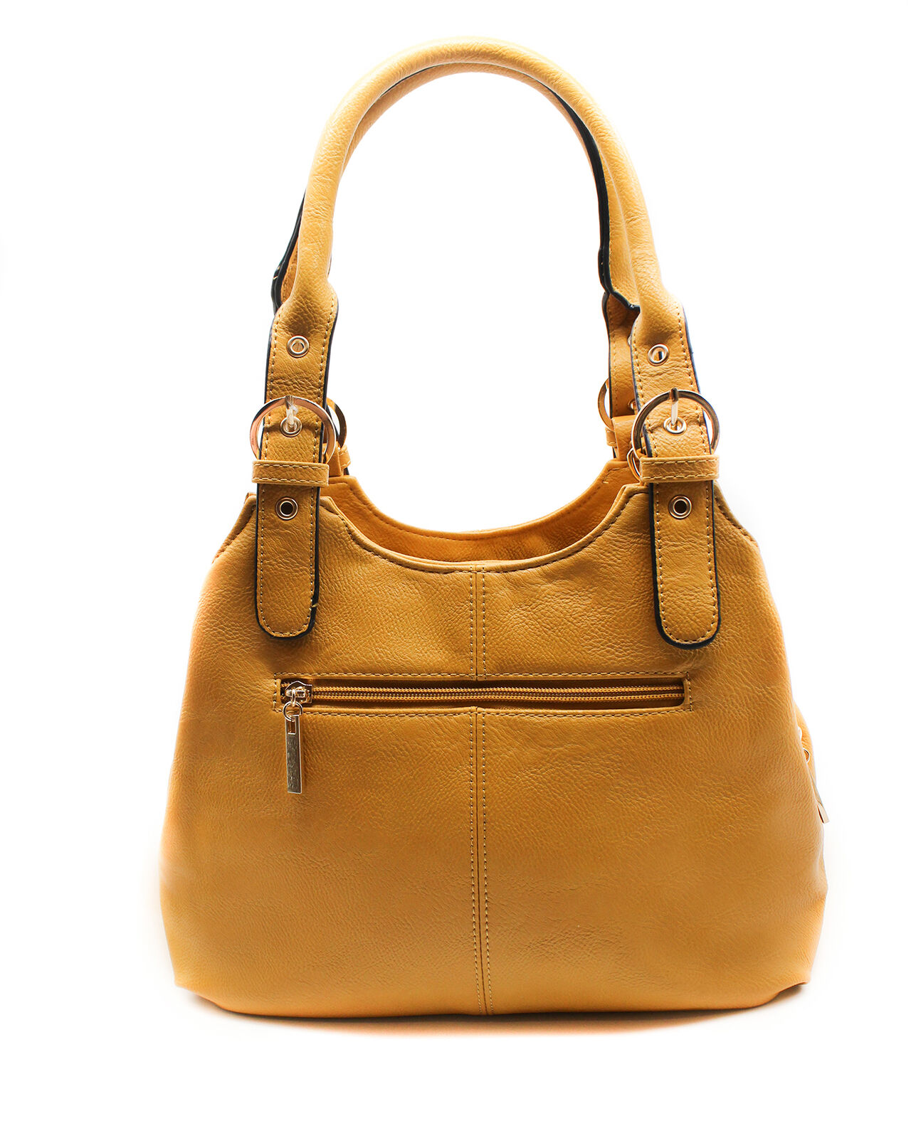 Classic Mattea Soft Handbag - Mustard - Image 5