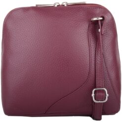 Soft Leather Crossbody Shoulder Bag- Bur2