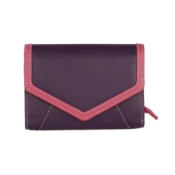 Leather envelope style purse