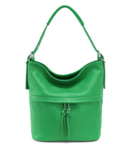 leather bucket bag