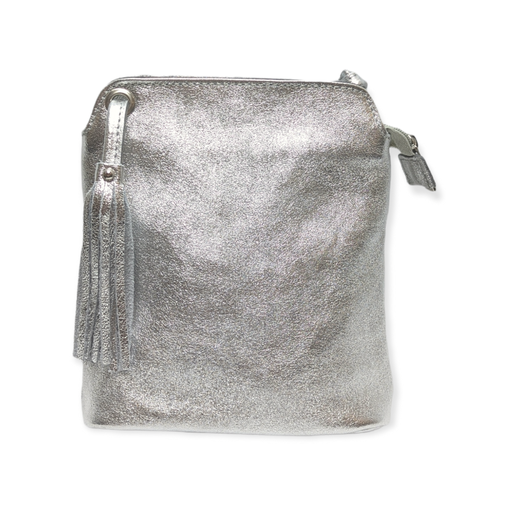 Leather Tassel Crossbody bag