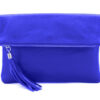 Suede Leather Clutch