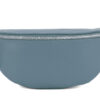 Italian Designer Leather Sling Bag Bum Bag- Dusty Blue