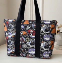 Nightmare Before Christmas Memorabilia All over print Shopper bag Tote NEARLY SOLD OUT