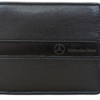 Black Genuine Leather, Mercedes Benz Wallet with Rfid Blocker Gift Boxed