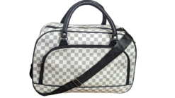 Faux Lewis Viscount All over print Overnight bag/Weekend/Holdall Bag