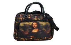 Mona Lisa Art All over print Overnight bag/Weekend/Holdall Bag