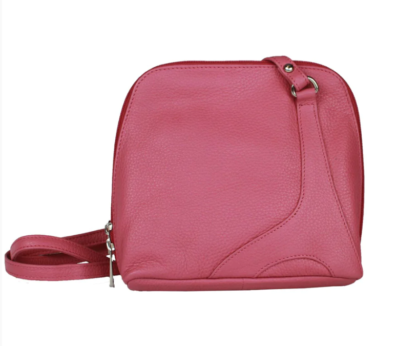 Soft Leather Crossbody Shoulder Bag- Debbie Rose