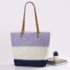 New Straw Weave Beach Holiday Bag Shoulder Bag Zip Top