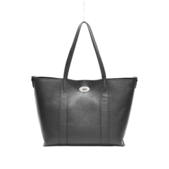Genuine Italian Leather Classic Tote -Marci Black