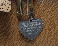 Personalised Bag Zip Charm