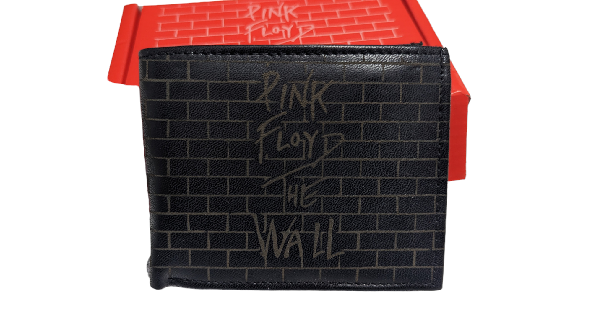 Pink Floyd Genuine Leather Wallet Swolit RFID Blocker Gift Boxed - Image 2