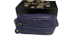 Alternative view of Custom Love You Nanna/Mum/Sister Genuine Leather Purse with 'kiss lock' fastening bow detail, Personalised- Christmas Gift Boxed