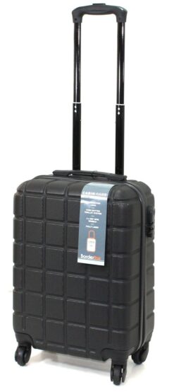 Lightweight ABS Underseat Hard Cabin Suitcase - 55x36x23cm Cabin Approved Ryanair British Airways, Emirates, Virgin Atlantic & More