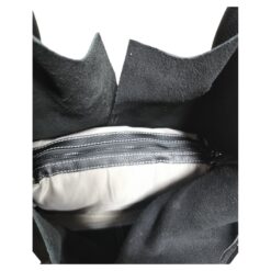 Alternative view of Genuine Leather Large Soft Tote Shoulder Bag in Bag Donna Black