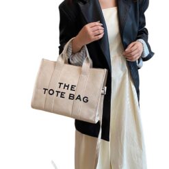 Alternative view of The Tote Bag Faux Leather Stone