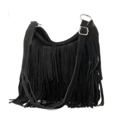 Chica Fringe Suede
