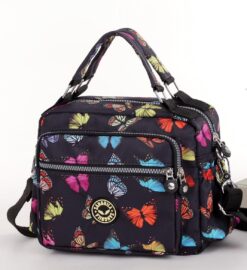 Butterflies Cross Body Satchel Travel Bag  Limited Stock