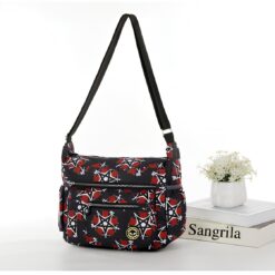 Pentagram All over Print Large Satchel Cross Body