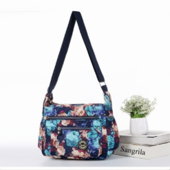 Floral All over Print Large Satchel Cross Body