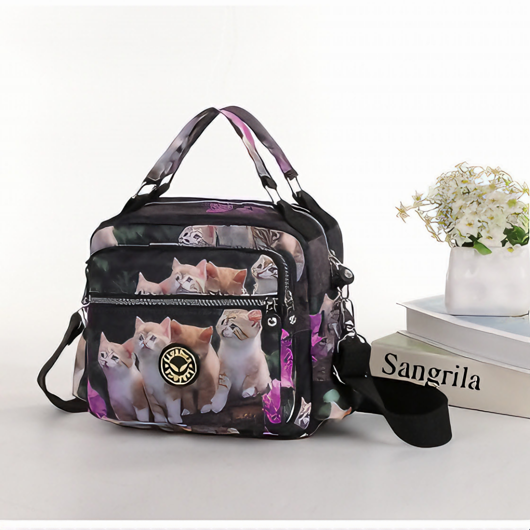 Kittens Cross Body Satchel Travel Bag Limited Stock