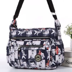 Elvis Collage All over Print Large Satchel Cross Body