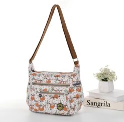 Sloths All over Print Large Satchel Cross Body