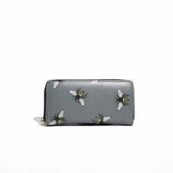 Grey Bees Purse