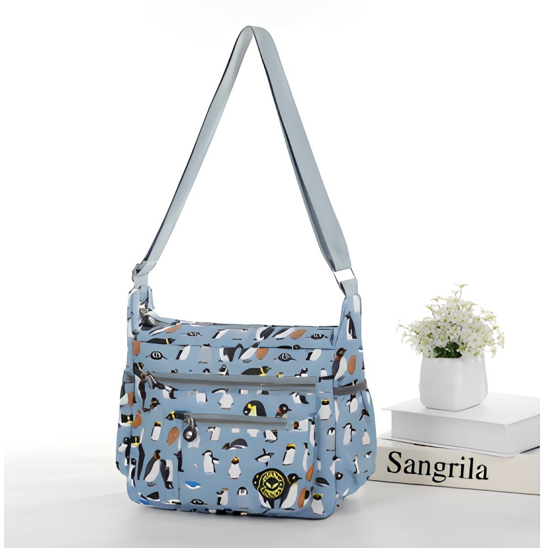 Penguins Large Satchel Cross Body