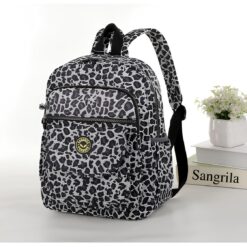 BW Leopard All Over Print Backpack