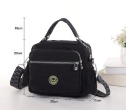 Alternative view of Poppies & Seeds Cross Body Satchel Travel Bag