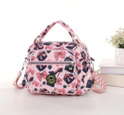 Shoes & Bows Cross Body Satchel Travel Bag