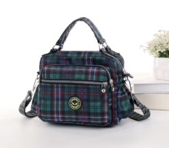 Dark Blue Berry Cross Body Satchel Travel Bag