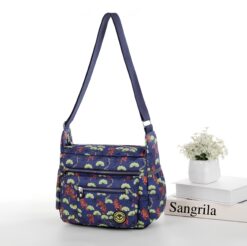 Tiger All over Print Large Satchel Cross Body