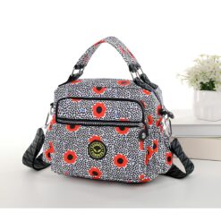 Poppies & Seeds Cross Body Satchel Travel Bag