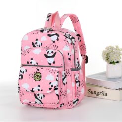 Pink Panda's All Over Print Backpack