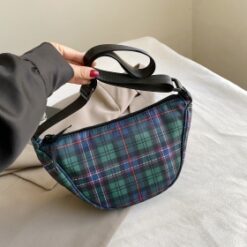 Dark Blueberry Print Sling Bag Crossbody Bag