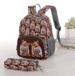 Waving Kittens Children's Backpack